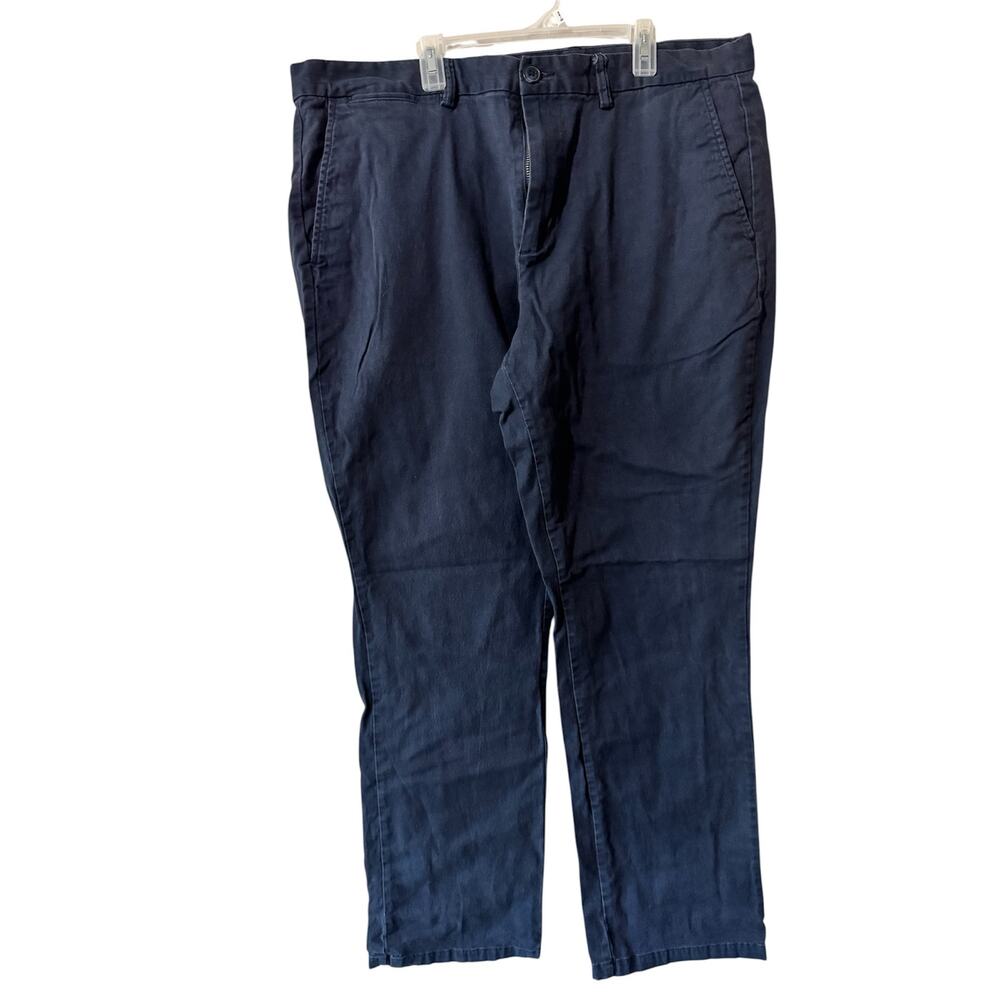 Old Navy Ultimate Straight Pants 38x32 Navy Blue
